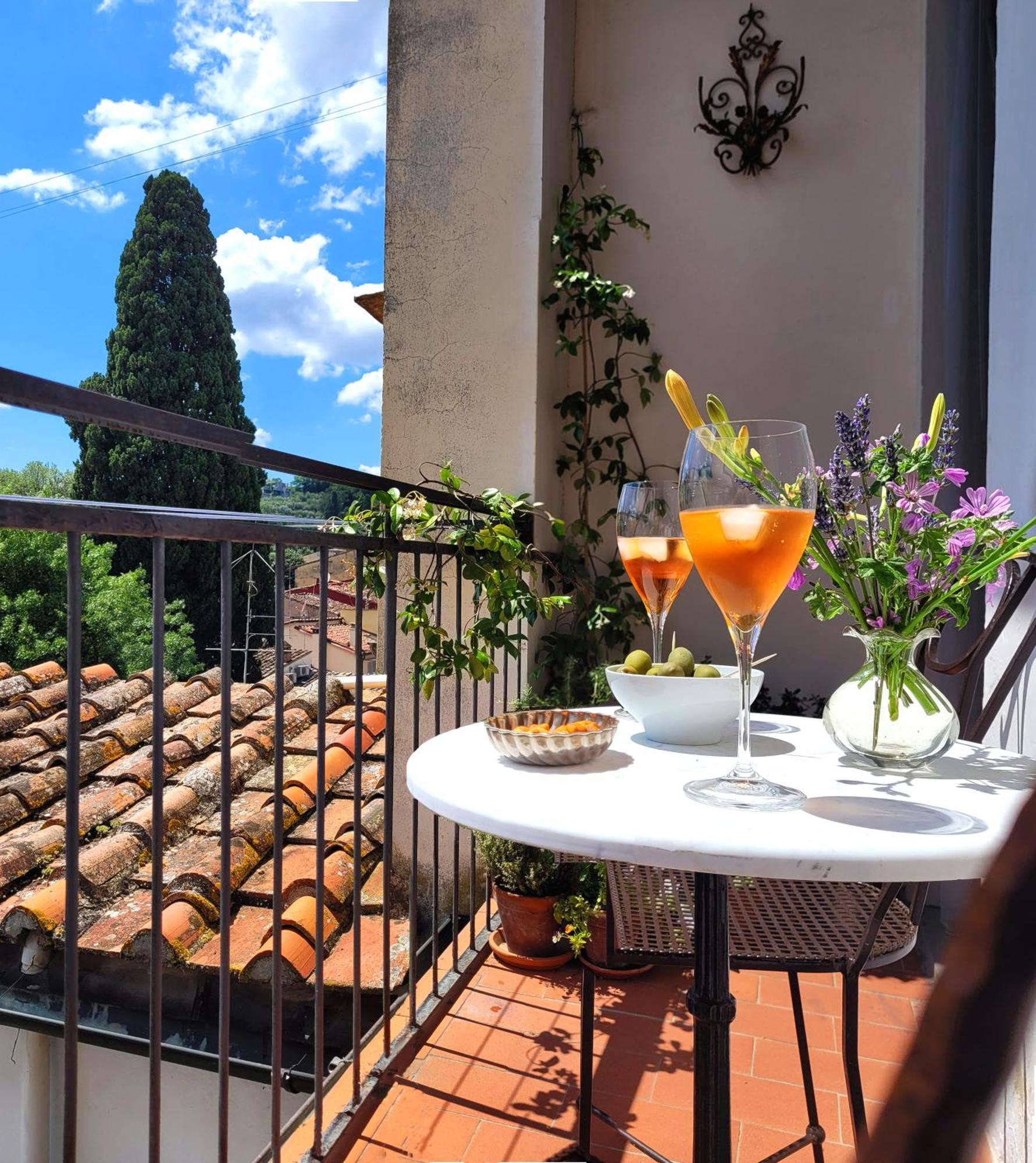Apartmán Vista Su Giardini Storici In Oltrarno Florencie Exteriér fotografie